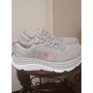 Hoka One Gaviota 5 Women’s Size 10 D Wide ‘Gray/Rose Gold’ HMRG Running Shoes